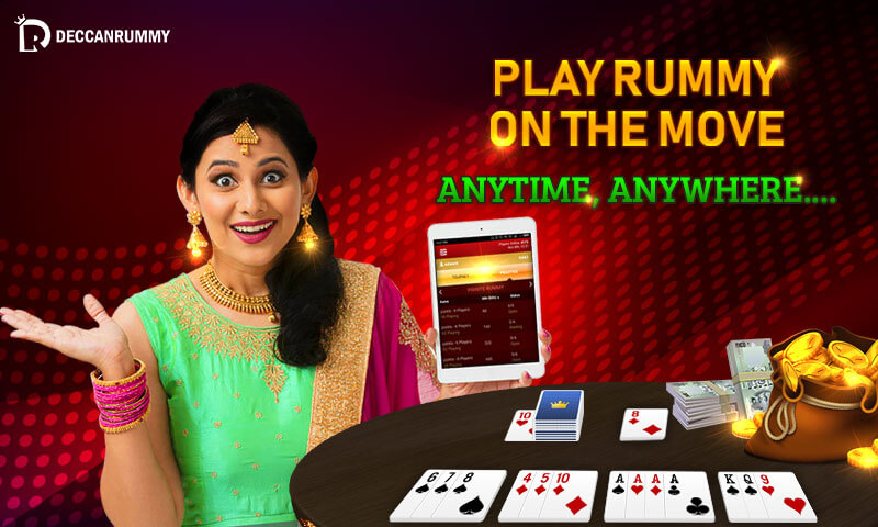 Play rummy on the move