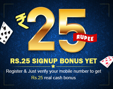 Rummy signup bonus