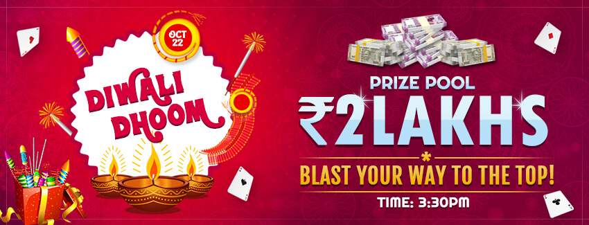 Mega Diwali Dhoom Special Rummy Tournament