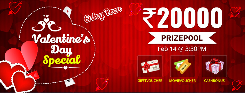 Valentines Day Special Rummy Tournament