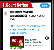 Count coffee