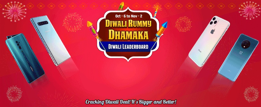 Diwali Rummy Dhamaka Special Leaderboard