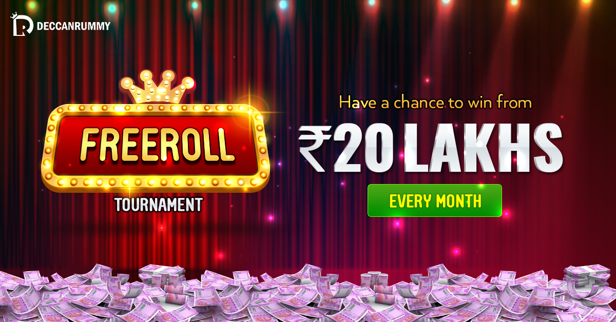 Free Rummy Tournaments Online Play for 20 Lakhs Prizepool