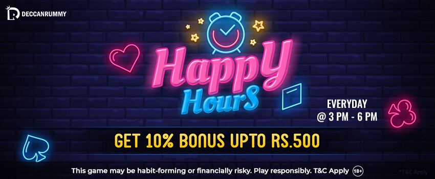 Happy hour bonuses